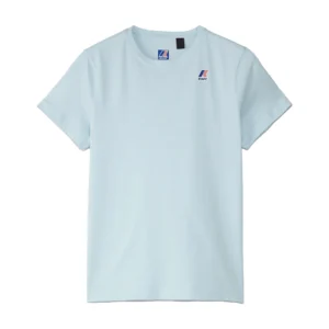 K-Way Uomo T Shirt Edouard K007Je0 121 blue baby