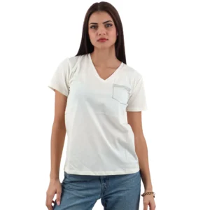 Liu Jo T shirt donna maniche corte TA5172JS923ECS M9129 White milk