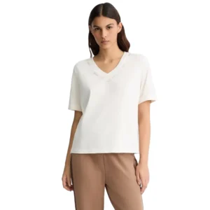 Liu Jo T shirt donna maniche corte TA5175JS923ECS M9295 White Milk