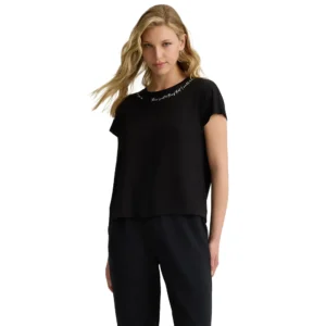 Liu Jo T shirt donna maniche corte TA5268JS005 M9300 Nero LiuJo