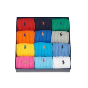 Polo Ralph Lauren giftobox 12Pz Calza Uomo One Size Multicolor 449953671001