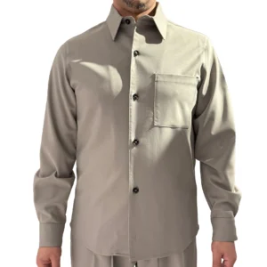 Beable Giacca Camicia 24W Blake WBS W24 Taupe