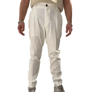 Beable pantaloni Riccardo LAQ S25 AVORIO