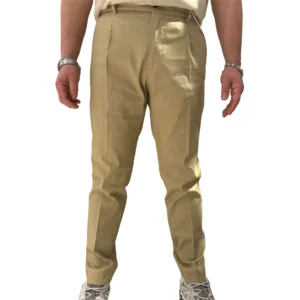 Beable pantaloni Riccardo LAQ S25 BEIGE