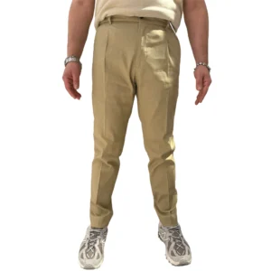 Beable pantaloni Riccardo LAQ S25 BEIGE