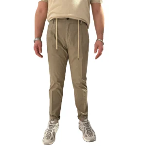 Beable pantaloni Riccardo PS S25 Fango