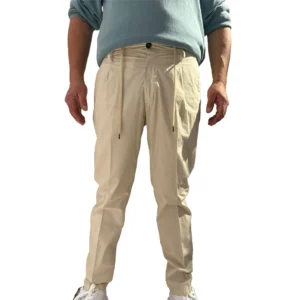 Beable pantaloni Riccardo PS S25 Stucco