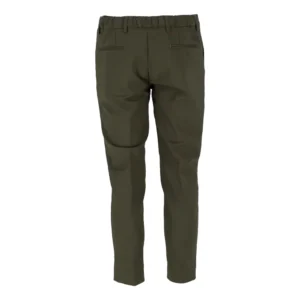 Entre Amis Pantalone con elaspico e pince A25JAP52115 9001 Verde