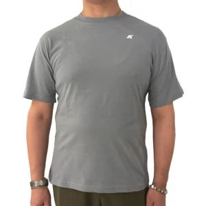 K-Way Uomo T Shirt Solo Jersey K3136CW WA9 Grey Md