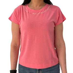 Liu Jo T shirt donna maniche corte TA5268JS005 M9182 Camelia
