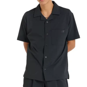 New Balance Camicia Seersucher MT51523BK Black
