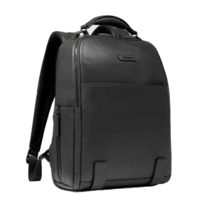 Piquadro Zaino compatto in pelle con PC 14,00'' CA6289MOS N