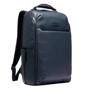 Piquadro Zaino viaggio con porta PC 15,60 in pelle CA6645MOS BLU