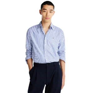 Tommy Hilfiger Camicia MW0MW375490A5 Blu White