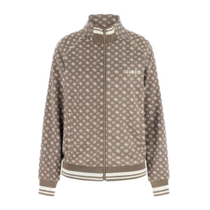 Guess Felpa con zip Aggie V5YQ03 KB212 P8HI Beige