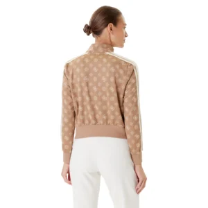 Guess Felpa con zip Peony V5YQ07 K0282 FNDS Beige