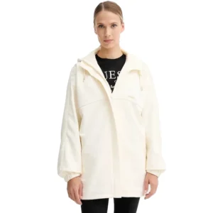 Guess Giacca con zip Peony V5YQ05 KBSL2 F0EP Avorio