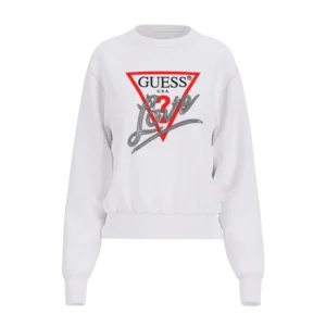 Guess Felpa Studded W5YQ06 KB681 G011 White
