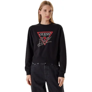 Guess Felpa Studded W5YQ06 KB681 JBLK Black