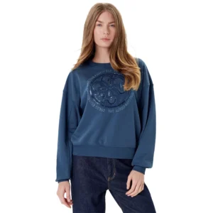 Guess Felpa Studded W5YQ07 KB681 G7J6 Blue cobalt