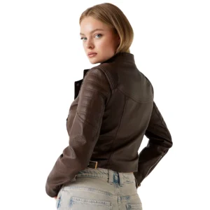 Guess Giacca con zip Jeannine W5YL19 WHDS0 FN09 Marrone