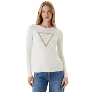Guess Maglione Kiara W5YR23 Z2NQ2 G012 Avorio