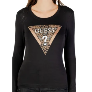 Guess T-Shirt Leo Triangle Tee W5BI75 J1314 JBLK Black