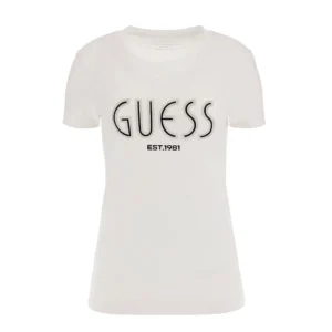 Guess T-shirt Logo W5YI05 J1314 G011 White