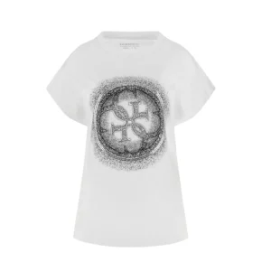 Guess T-shirt Shaded Hotfix W5YI14 I3Z14 G011 White