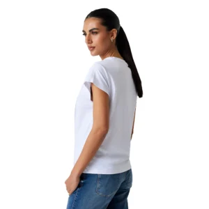 Guess T-shirt Shaded Hotfix W5YI14 I3Z14 G011 White