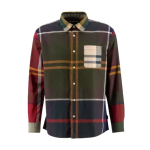 BARBOUR Camicia Patchwork Os Tartan shirt MSH5686 MI73 Tartan Mix