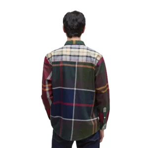 BARBOUR Camicia Patchwork Os Tartan shirt MSH5686 MI73 Tartan Mix