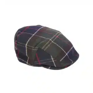 BARBOUR Galingale tartan flat cap MHA0558 TN11 Tartan