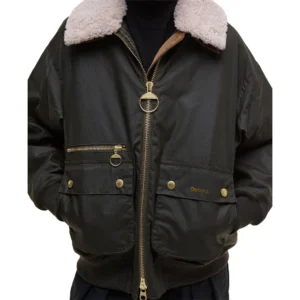 BARBOUR Giacca Maxine wax Jkt LWX1488 OL99 Archive Olive