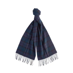 BARBOUR sciarpa Tartan Lambswool Scarf USC0001 NY91 Black Watch