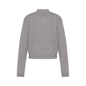 Guess Maglia con zip Harley W5BR29 Z0572 MCH Grigio