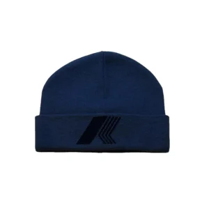 K-Way Berretto Briz Double Front Knit K3132IW DF2 Blue airforce Blue Depht