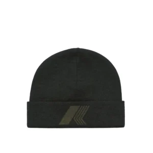 K-Way Berretto Briz Double Front Knit K3132IW DF4 Green Blackish Green Oak