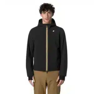 K-Way Giacca Jacko Bonded K6131BW A3C Black Blue Depht