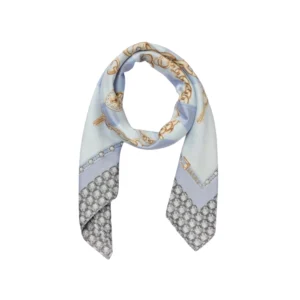 Liu Jo Foulard Mix Print 90x90 2F5084T0300M9852 Chain Light denim
