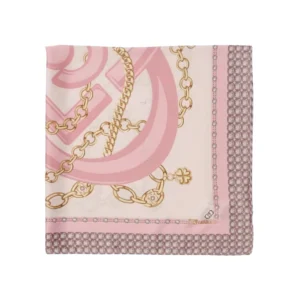 Liu Jo Foulard Mix Print 90x90 2F5084T0300M9853 Chain quarzo rosa