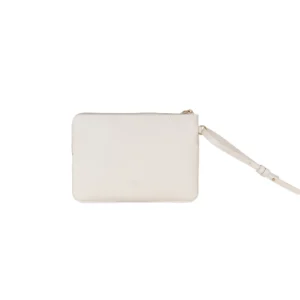Pinko Bag Wristlet Vitello seta Bianco 104353 A0F1 Z14Q