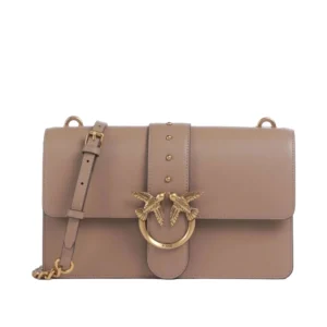 Pinko Love One Classic St Cl Vitello Seta Biscotto Zenzero 105857 A0F1 D01Q