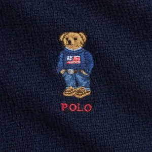 Polo Ralph Lauren Sciarpa + Cappellino 449P02050002 Navy