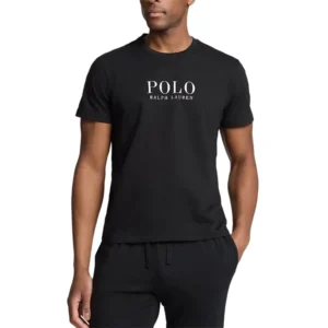 Polo Ralph Lauren T shirt Logo SS crew sleep top 714899613004 Black