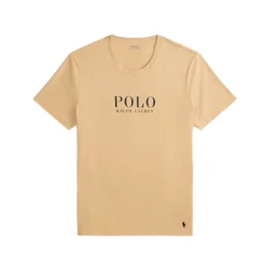 Polo Ralph Lauren T shirt Logo SS crew sleep top 714899613023 Camel