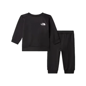 The North Face Completo Bimba T-shirt Leggins BabyPerf Fleece Black NF0A8CV1JK31
