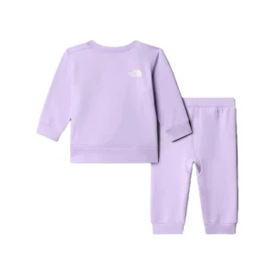 The North Face Completo Bimba T-shirt Leggins BabyPerf Fleece Lilac NF0A8CV1QZI1