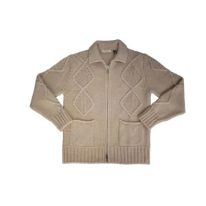 Wool & Co Maglione camicia WO 8490 101 Crema