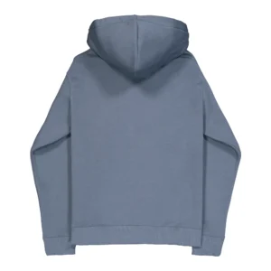 Alpha Industries Felpa con cappuccio basic hoodie Small logo Uomo F196318 439 Denim Blue
